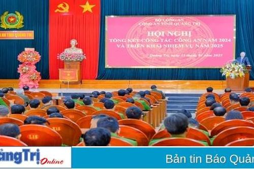 Công an tỉnh Quảng Trị triển khai nhiệm vụ năm 2025