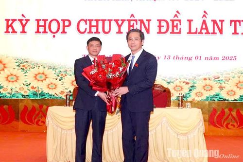 Phó Bí thư Thành ủy Tuyên Quang Phạm Quốc Chương được bầu giữ chức vụ Chủ tịch UBND thành phố