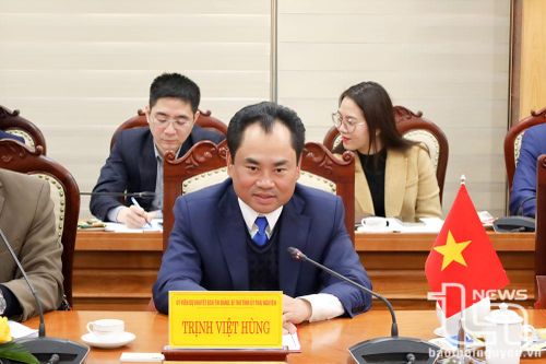 Đoàn đại biểu tỉnh Hủa Phăn (Lào) thăm và làm việc tại Thái Nguyên