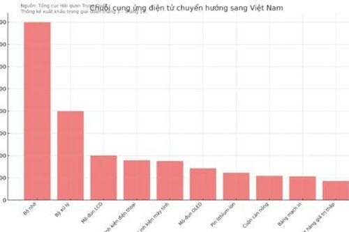 Việt Nam vượt Nhật Bản, trở thành thị trường xuất khẩu lớn thứ ba của Trung Quốc