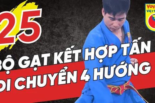 Tinh hoa võ Việt - Tập 25: Bộ gạt kết hợp tấn di chuyển bốn hướng