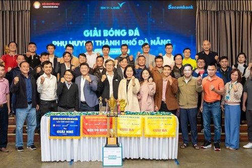 'Giải bóng đá Phụ huynh thành phố Đà Nẵng lần thứ nhất 2025' do Hội Khuyến học thành phố Đà Nẵng phối hợp tổ chức