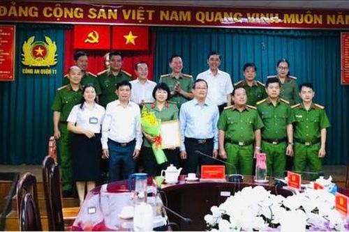 Quận 11: Khen thưởng các đơn vị Công an có thành tích xuất sắc