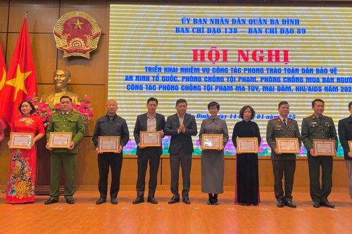 Quyết tâm đẩy lùi tội phạm, giữ vững an ninh chính trị, trật tự an toàn xã hội
