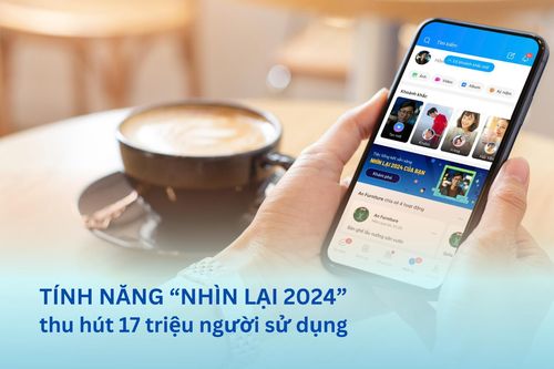 17 triệu người Việt trải nghiệm tính năng 'Nhìn lại 2024' trên Zalo