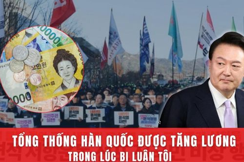Vì sao Tổng thống Hàn Quốc được tăng lương trong lúc bị luận tội?
