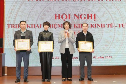 Quận Hai Bà Trưng: Khối Kinh tế-Tư pháp hoàn thành thắng lợi mục tiêu năm 2024
