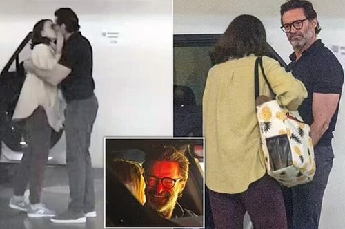 'Người Sói' Hugh Jackman và Sutton Foster trong loạt ảnh khóa môi đầy đam mê