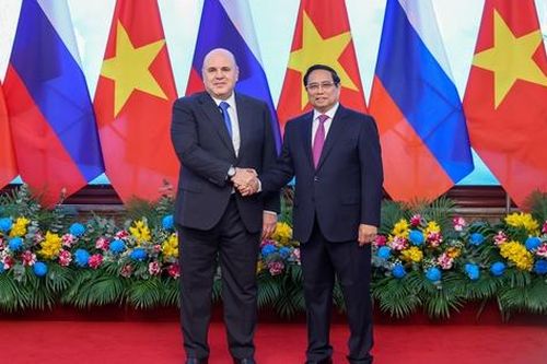 Thủ tướng Phạm Minh Chính hội đàm với Thủ tướng Nga Mikhail Mishustin