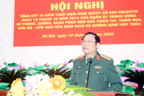 Tổng kết 10 năm thực hiện Nghị quyết của Quân ủy Trung ương về phòng, chống lụt bão, cứu hộ - cứu nạn