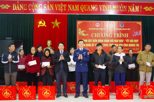 Vùng Cảnh sát biển 2 với Chương trình 'Tết Hải đảo' đón Xuân Ất Tỵ năm 2025