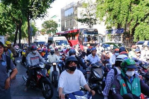 Cấm ô tô lưu thông giờ cao điểm tuyến đường ở khu vực ga Sài Gòn dịp Tết