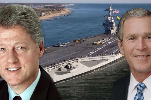 Hai tàu sân bay mới của Mỹ sẽ mang tên hai cựu Tổng thống Mỹ Clinton và Bush