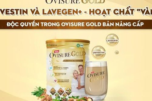 Ovisure Gold bản nâng cấp với bộ đôi Univestin và Lavegen+: Giải pháp 'vàng' hỗ trợ thoái hóa, giảm viêm hiệu quả