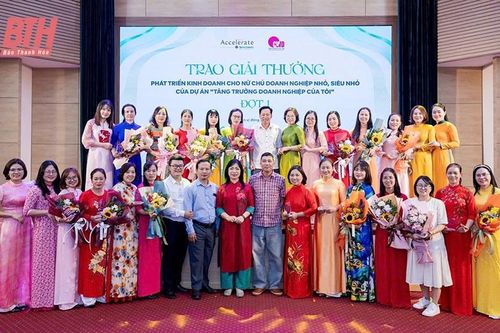 Dự án 'Tăng trưởng doanh nghiệp của tôi' tại TYM Thanh Hóa: Chắp cánh ước mơ làm giàu cho phụ nữ