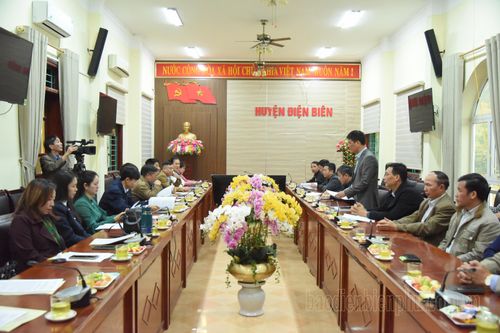 Huyện Điện Biên gặp mặt cơ quan báo chí