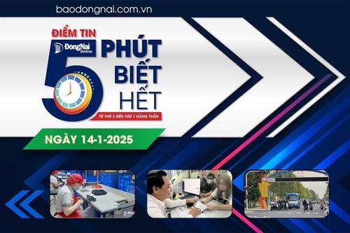 Điểm tin '5 phút biết hết' sáng 14-1: Cục Cảnh sát giao thông rà soát tổng thể đèn tín hiệu giao thông