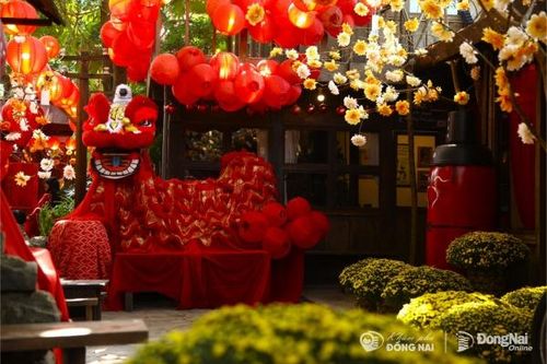 Nhiều quán cà phê tại Biên Hòa đầu tư không gian 'check Tết'