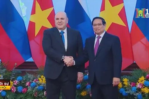 Thủ tướng Phạm Minh Chính hội đàm với Thủ tướng Nga Mishustin