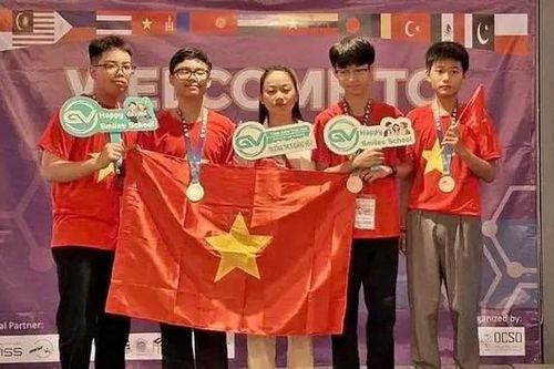 Năm học sinh Việt Nam đoạt HCV Olympic Hóa học châu Á