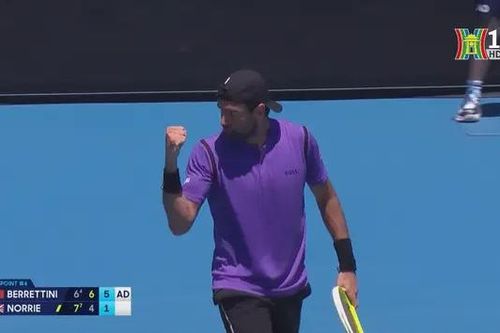 Matteo Berrettini tiến vào vòng 2 Australian Open 2025