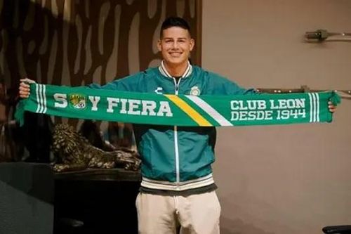 James Rodriguez gia nhập CLB Club Leon
