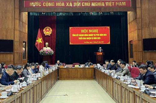Ngành Nông nghiệp và PTNT triển khai nhiệm vụ năm 2025