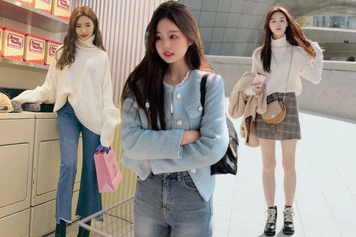 Phong cách Hàn Quốc cho nàng nhỏ nhắn vào mùa lạnh