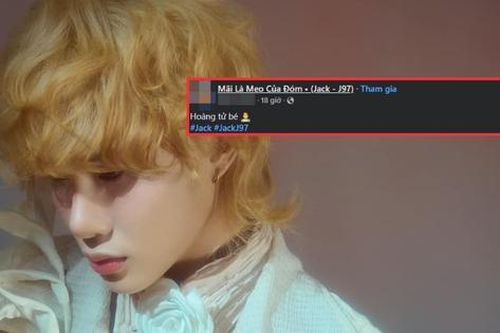 Jack tung bộ ảnh 'hoàng tử bé' gây sốt nhưng vấp ý kiến 'học hỏi đàn em BTS'