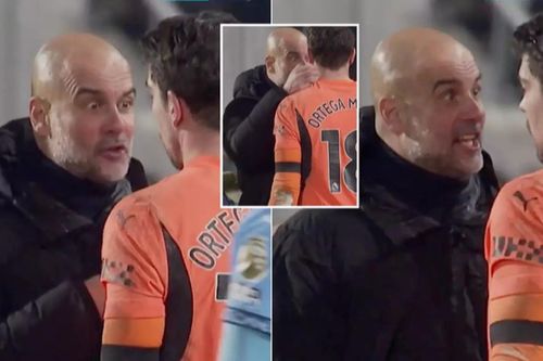 Pep nổi giận với thủ môn Man City