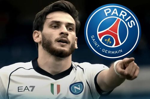 PSG sắp đón Kvaratskhelia