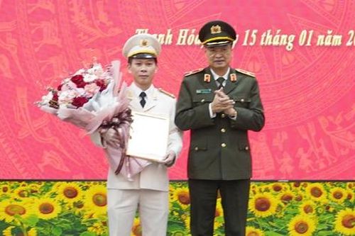 Bổ nhiệm Thượng tá, Trưởng Phòng giữ chức Phó Giám đốc Công an tỉnh