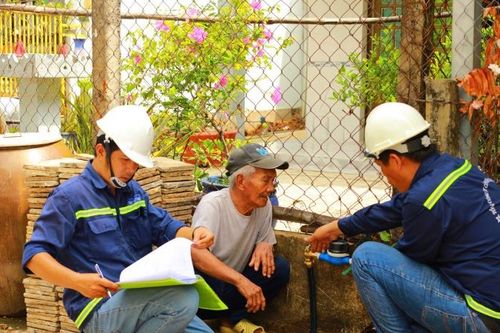 Thêm 80 hộ dân huyện Cần Giờ được sử dụng nước sạch trực tiếp qua đồng hồ