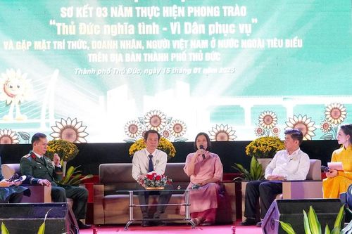 Phong trào 'Thủ Đức nghĩa tình - Vì dân phục vụ' phát huy tinh thần đoàn kết, sáng tạo