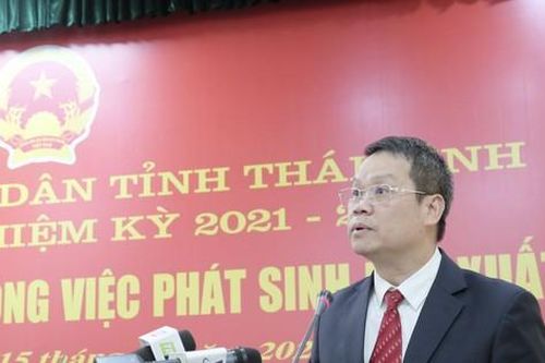 Ông Nguyễn Mạnh Hùng làm Chủ tịch UBND tỉnh Thái Bình
