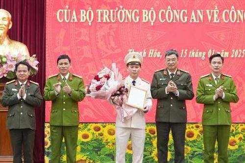 Thanh Hóa có tân Phó Giám đốc Công an tỉnh