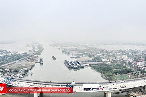 Nam Định: Hợp long cầu Lạc Quần mới