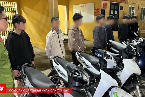 Nhóm thanh thiếu niên thực hiện 10 vụ trộm xe máy sa lưới