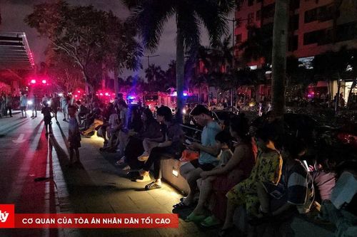 Cháy chung cư ở TP.HCM, hàng trăm người hoảng loạn tháo chạy
