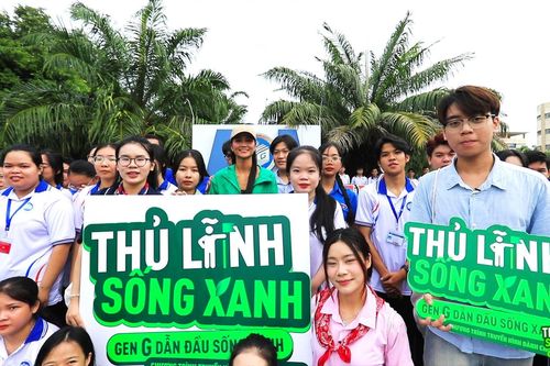 Cùng các ngôi sao thực hiện thử thách sống xanh