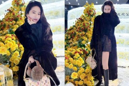 Lưu Diệc Phi gây sốt với vẻ đẹp 'thần tiên tỷ tỷ' trong áo khoác lông thời thượng