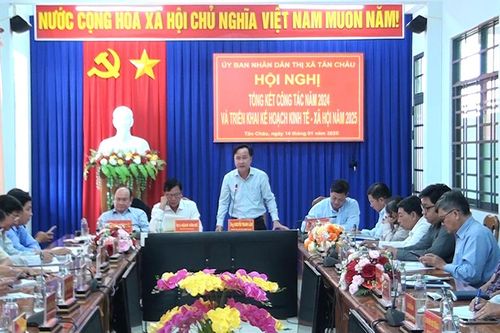 TX. Tân Châu đề ra phương hướng năm 2025