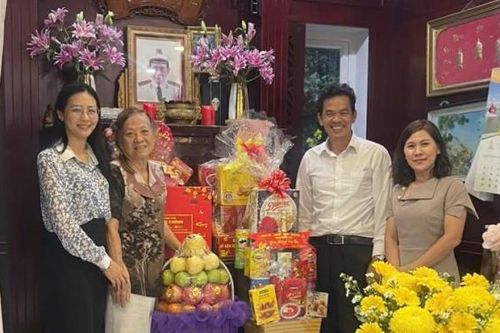 Thăm, chúc Tết nguyên lãnh đạo tỉnh