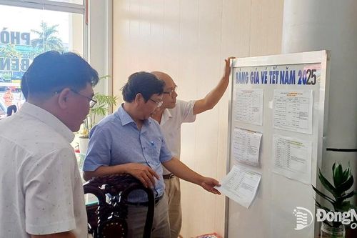 Đồng Nai kiểm tra công tác chuẩn bị phục vụ Tết tại các bến xe, nhà ga