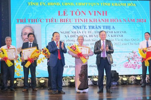 Gặp mặt chúc Tết và tôn vinh trí thức tiêu biểu