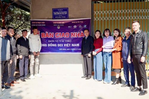 Lễ bàn giao ngôi nhà mơ ước