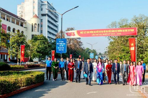 Đại hội đại biểu Đảng bộ Trường Đại học Sư phạm Thái Nguyên lần thứ XXI, nhiệm kỳ 2025-2030: Phát huy vai trò dẫn dắt về giáo dục và đào tạo