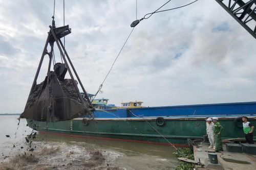 Đảm bảo nguồn cát cung cấp cho dự án cao tốc Cao Lãnh - An Hữu