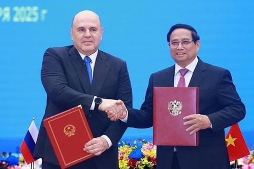 Thông cáo chung kết quả chuyến thăm chính thức Việt Nam của Thủ tướng Nga