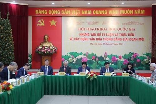 Xây dựng văn hóa trong Đảng giai đoạn mới